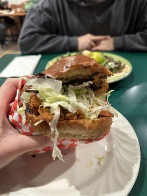 Torta with adobada