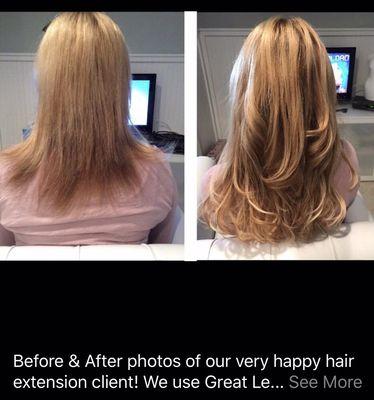 GREAT LENGTHS Before & After