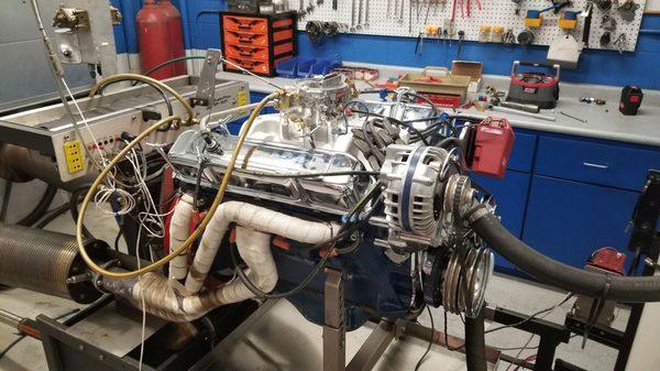 My engine on dyno at Dan's Driveline