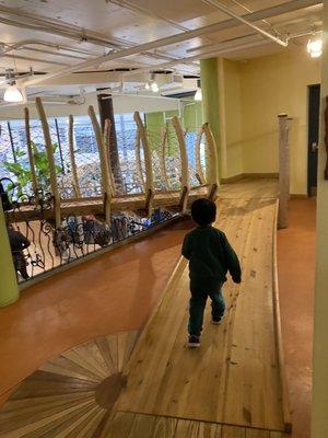 Indoor toddler bridge