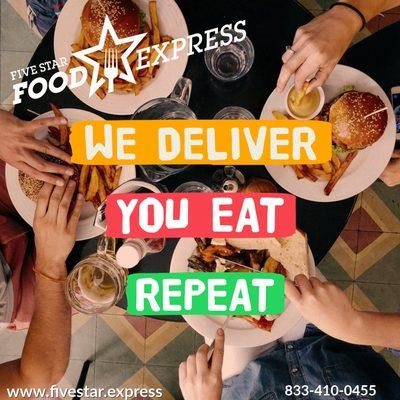 Yes, it's that simple! Just download our app, click the link below or give us a call to have your favorites delivered right to your home.