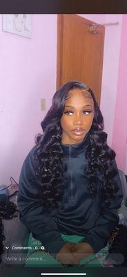 Body wave hd lace 28in