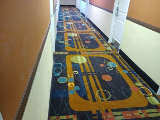 Ugliest Carpet I Have Seen Outside a Casino.