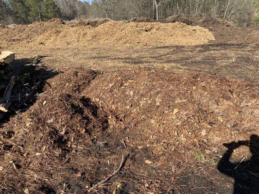 Debris Dumped at Transfer Station - Hauling upon request.