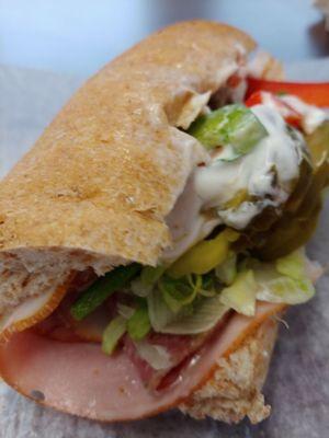 Spicy Italian sub