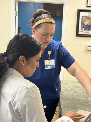 Meet our Executive Director Tasha and one of our Nurse Practitioners Dr. Tammy!! We are here to serve you.