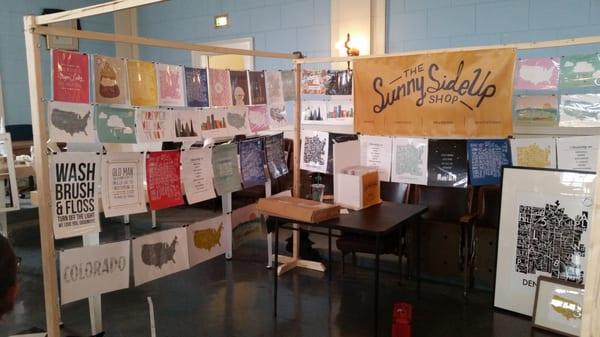 Sunny Side Up Prints. #horseshoeholidaymarket