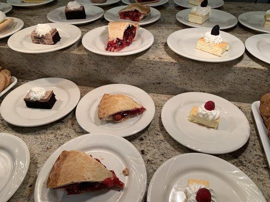 Cherry pie and other desserts