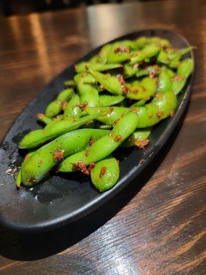 Garlic Edamame