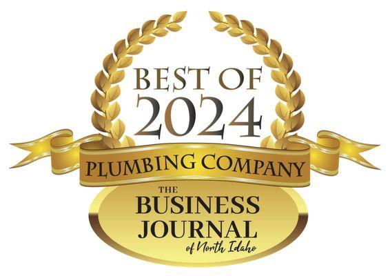 Fred's Plumbing has the honor of being voted the best plumbing company 5 years running!