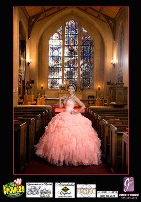 Book your Quinceinera here at Morris Chapel