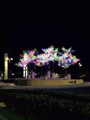 Colorful Public Artwork at Sahara Center