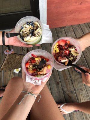 açaí bowls