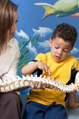 Kids love chiropractic!