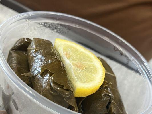 Grape leaves