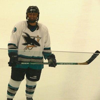 Heather Bauer on the ice