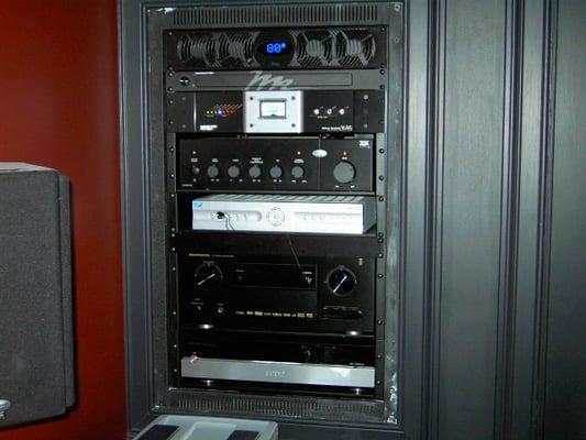 Custom Audio/Video Rack