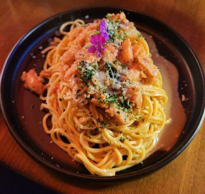 Tagliatelle Salmone e Vodka