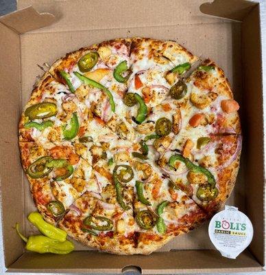 Chicken Fajita Pizza