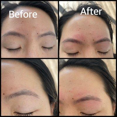 Brows shaping