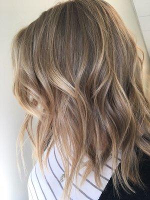 Natural balayage