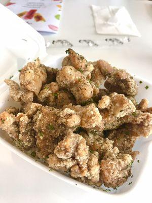 Taiwanese Popcorn Chicken - so good - ask for extra crispy