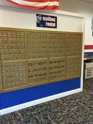 Our Private Mailboxes receive packages as well for our clients who are then notified of their arrival.