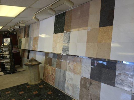 Great Selection of Marble tiles!