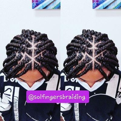 #TriangleBoxBraids