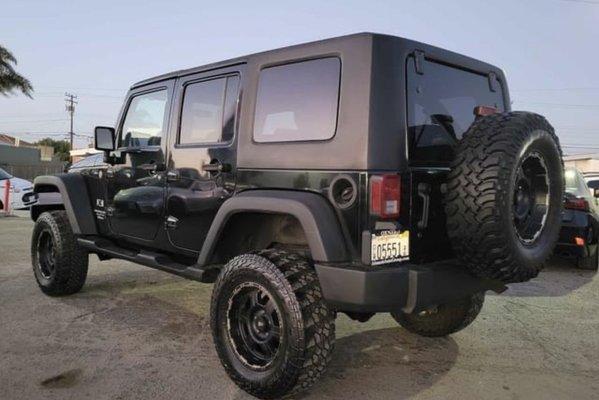 2007 Jeep Wrangler at Alonso's