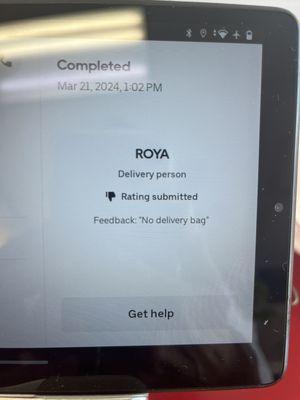 Be wary of the source of Yelp reviews. It could be a pissed off Uber driver that was blocked from the restaurant. Like Roya