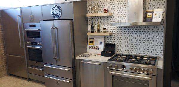 Italian design in beautiful Bertazzoni Appliances