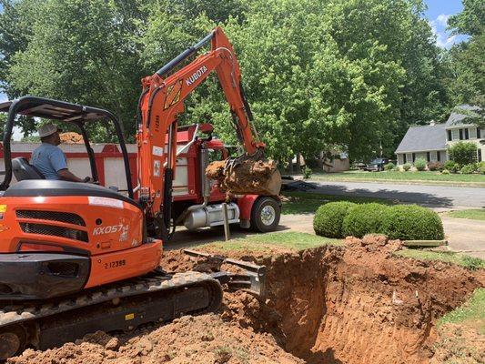 Sink-hole Repair. Lifetime Guarantee.