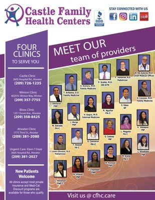 Meet our medical providers!