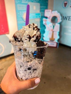 Cookie Monster Ice Cream