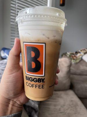 Large Sweet Foam Cookie Butter Cold Brew