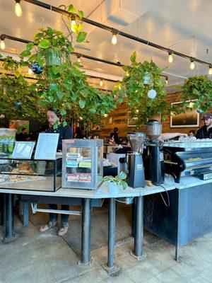 Interior barista station