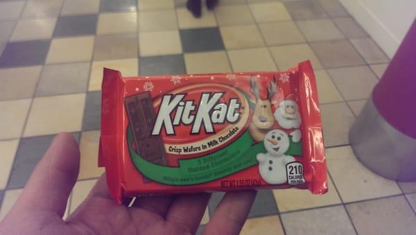 Holiday Kitkat.