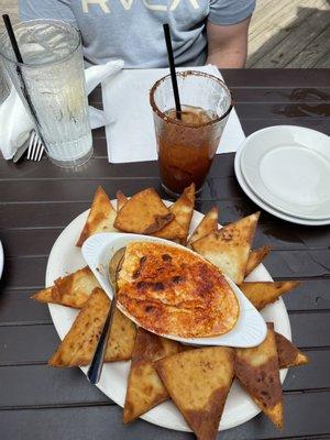 Blue Crab Dip & Pita bread