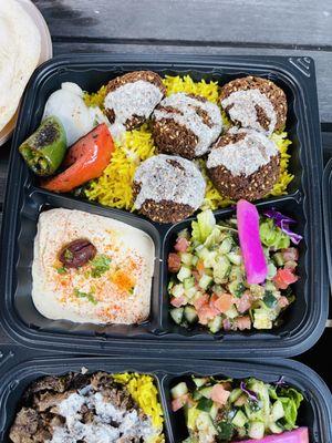 Falafel Rice Plate