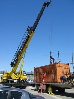 International Shipping-  Crane services