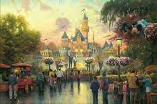 Disneyland gets the Kinkade treatment