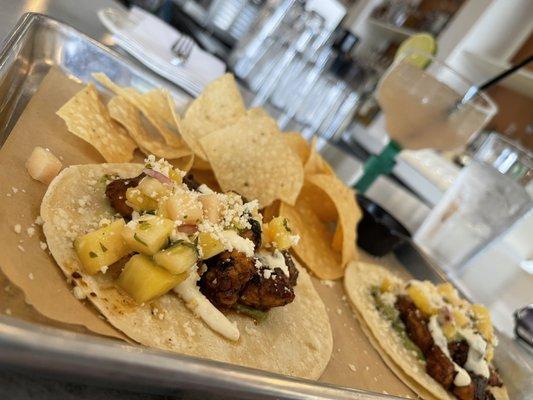 Pork Adobada and a Spicy watermelon margarita!!