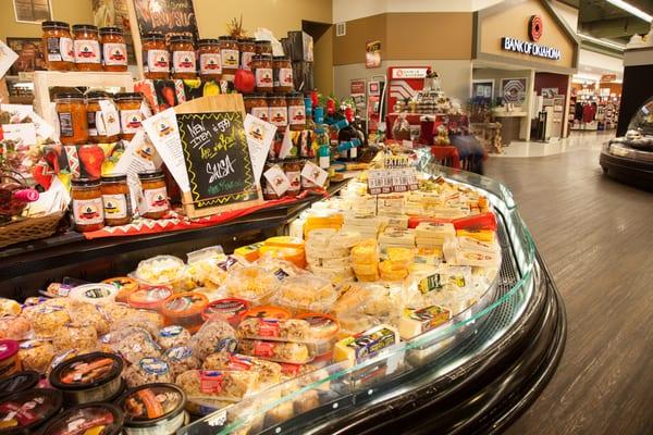 Cheese counter and Bank of Oklahoma