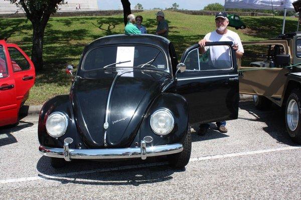 Donnie Smith with his 1953 split-window