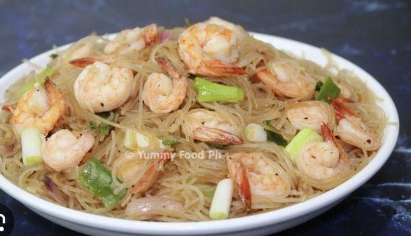 Shrimp pansit