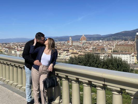 Overlook of Florence.