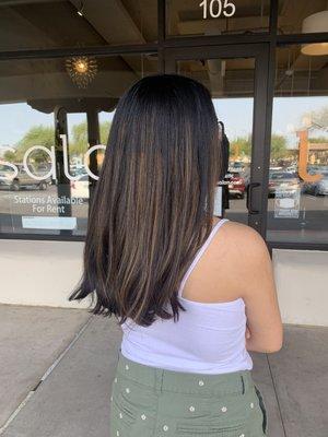 Partial Dimensional Balayage