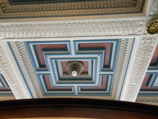 Pretty nice ceiling architecture.