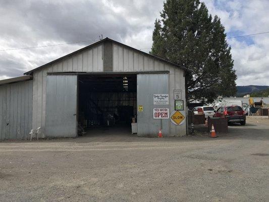 Yreka Transfer Recycling. Tues-Sat 10:00am to 4:30pm as of June 2022